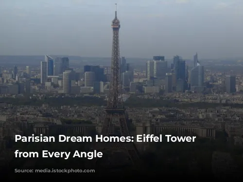 Parisian Dream Homes: Eiffel Tower Views from Every Angle