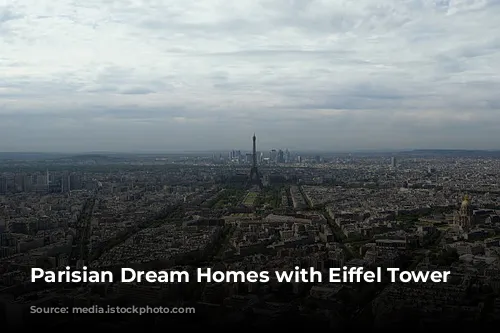 Parisian Dream Homes with Eiffel Tower Views