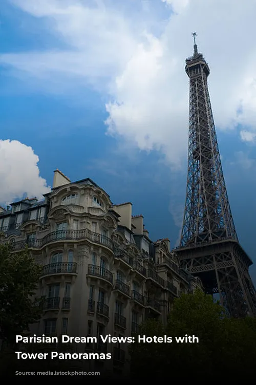 Parisian Dream Views: Hotels with Eiffel Tower Panoramas