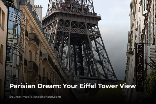 Parisian Dream: Your Eiffel Tower View Awaits!