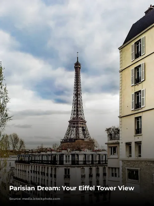 Parisian Dream: Your Eiffel Tower View Awaits!