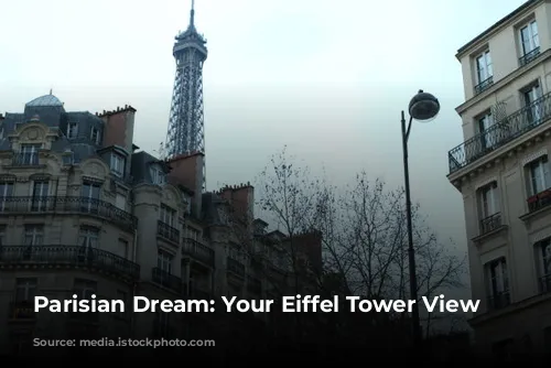 Parisian Dream: Your Eiffel Tower View Awaits!