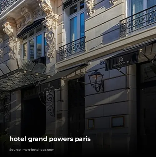 hotel grand powers paris