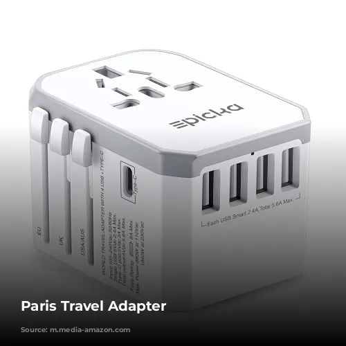 Paris Travel Adapter