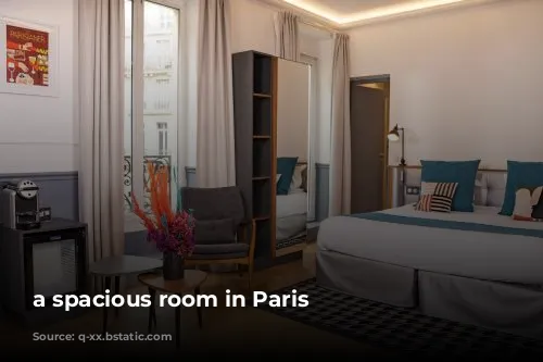 a spacious room in Paris