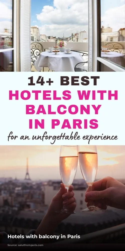 Hotels with balcony in Paris