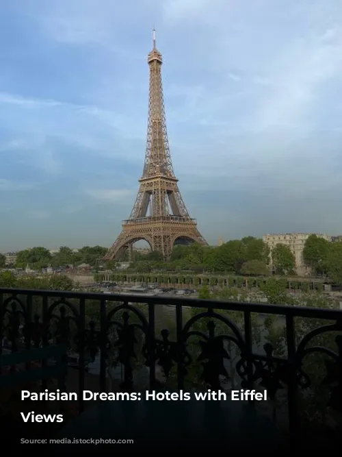 Parisian Dreams: Hotels with Eiffel Tower Views