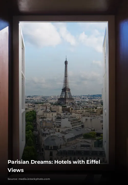 Parisian Dreams: Hotels with Eiffel Tower Views