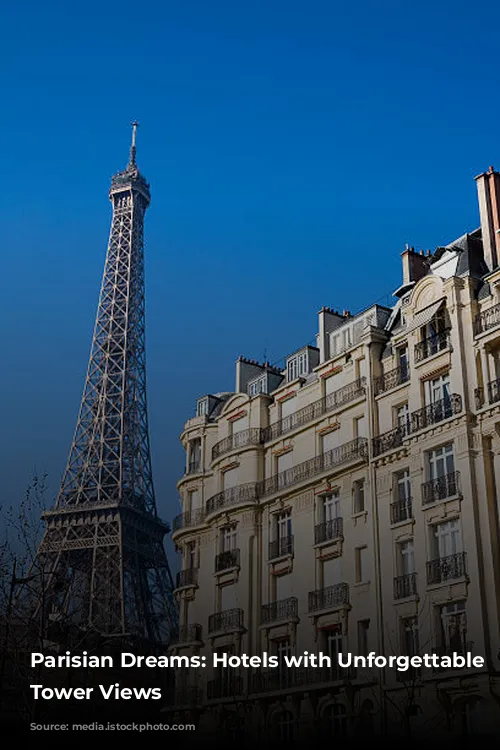 Parisian Dreams: Hotels with Unforgettable Eiffel Tower Views