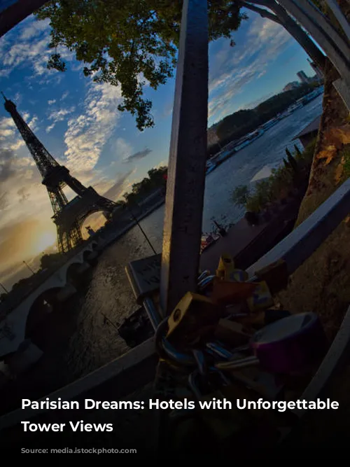 Parisian Dreams: Hotels with Unforgettable Eiffel Tower Views