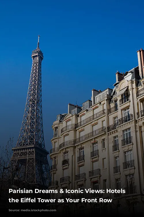 Parisian Dreams & Iconic Views: Hotels with the Eiffel Tower as Your Front Row Seat