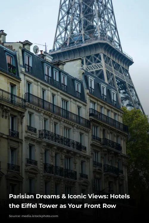 Parisian Dreams & Iconic Views: Hotels with the Eiffel Tower as Your Front Row Seat