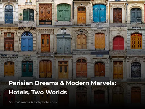 Parisian Dreams & Modern Marvels: Two Hotels, Two Worlds