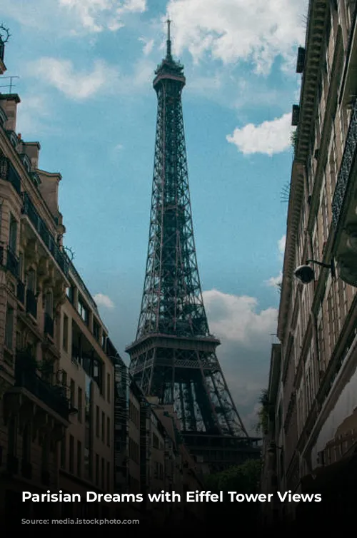 Parisian Dreams with Eiffel Tower Views