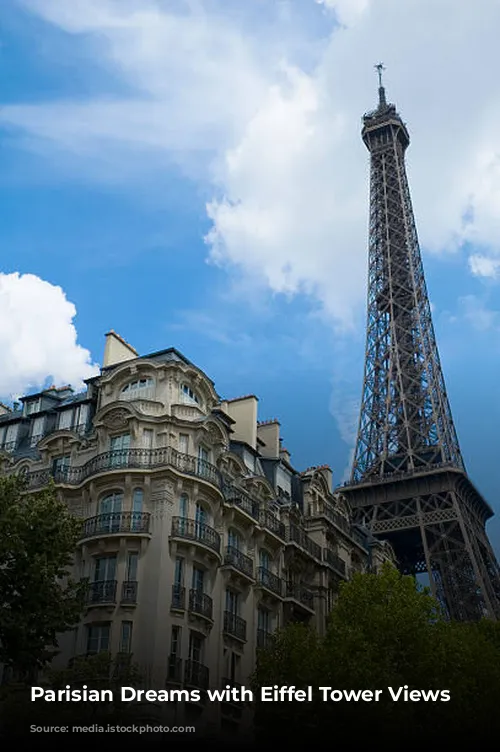 Parisian Dreams with Eiffel Tower Views