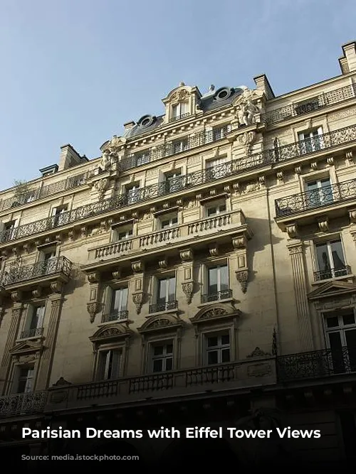 Parisian Dreams with Eiffel Tower Views