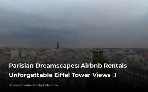 Parisian Dreamscapes: Airbnb Rentals with Unforgettable Eiffel Tower Views 🗼