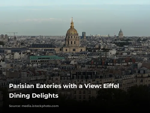 Parisian Eateries with a View: Eiffel Tower Dining Delights