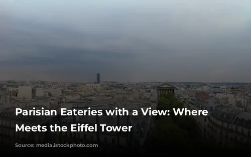 Parisian Eateries with a View: Where Gastronomy Meets the Eiffel Tower