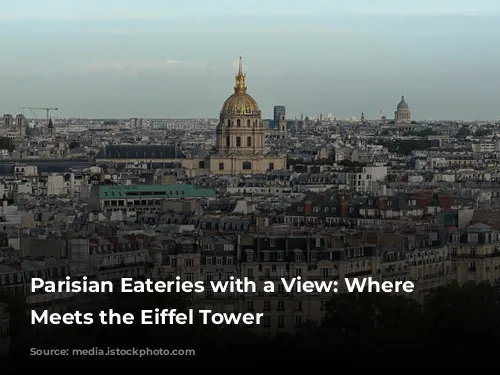 Parisian Eateries with a View: Where Gastronomy Meets the Eiffel Tower