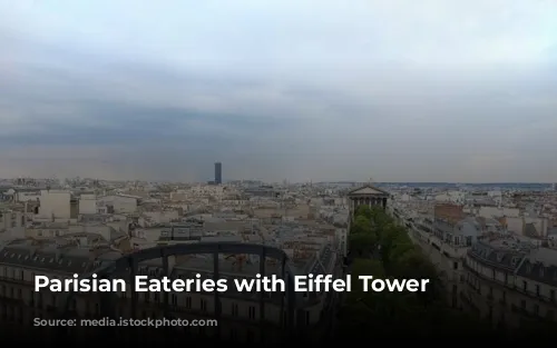  Parisian Eateries with Eiffel Tower Views