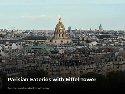  Parisian Eateries with Eiffel Tower Views