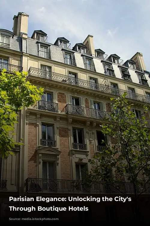 Parisian Elegance: Unlocking the City's Soul Through Boutique Hotels