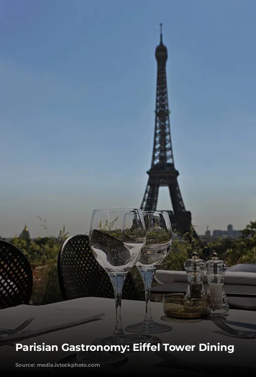 Parisian Gastronomy:  Eiffel Tower Dining Experiences