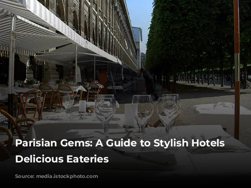 Parisian Gems: A Guide to Stylish Hotels and Delicious Eateries