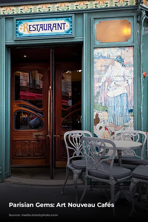 Parisian Gems: Art Nouveau Cafés