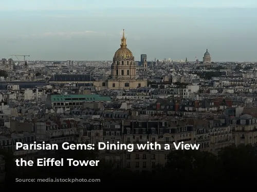 Parisian Gems: Dining with a View of the Eiffel Tower