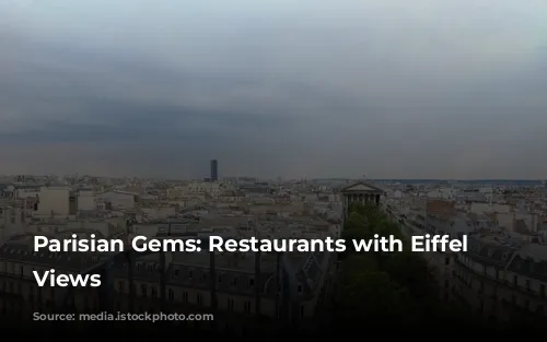 Parisian Gems: Restaurants with Eiffel Tower Views