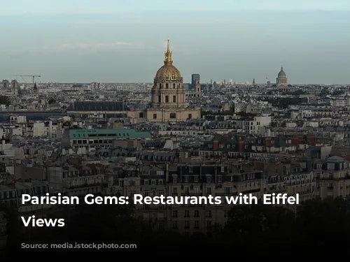 Parisian Gems: Restaurants with Eiffel Tower Views