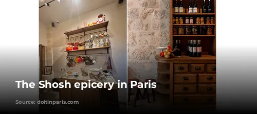 The Shosh epicery in Paris