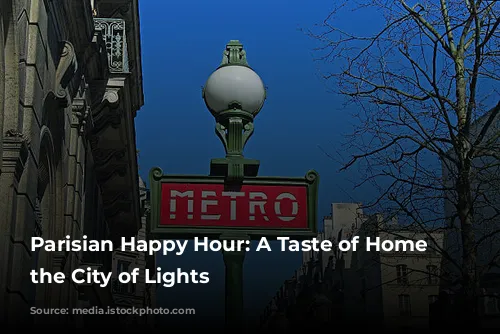 Parisian Happy Hour: A Taste of Home in the City of Lights