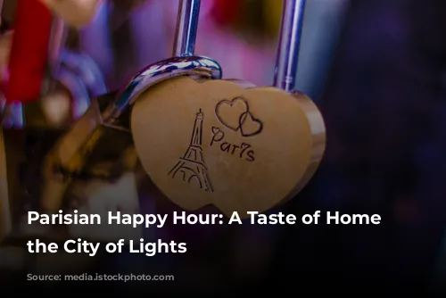 Parisian Happy Hour: A Taste of Home in the City of Lights