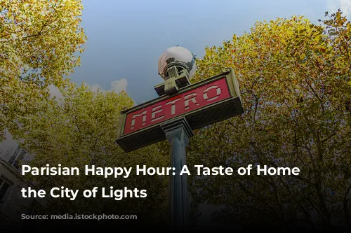 Parisian Happy Hour: A Taste of Home in the City of Lights