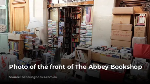 Photo of the front of The Abbey Bookshop