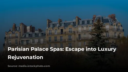 Parisian Palace Spas:  Escape into Luxury and Rejuvenation