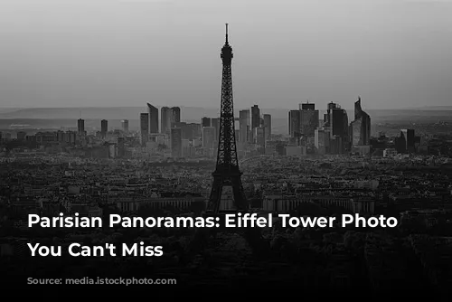 Parisian Panoramas: Eiffel Tower Photo Spots You Can't Miss