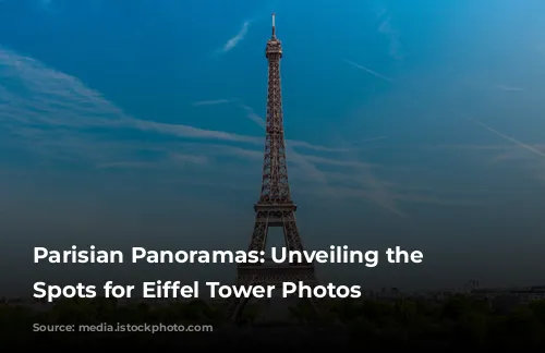 Parisian Panoramas: Unveiling the Best Spots for Eiffel Tower Photos