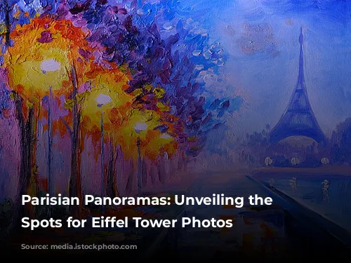 Parisian Panoramas: Unveiling the Best Spots for Eiffel Tower Photos