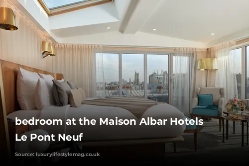 bedroom at the Maison Albar Hotels – Le Pont Neuf