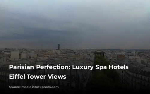 Parisian Perfection: Luxury Spa Hotels with Eiffel Tower Views