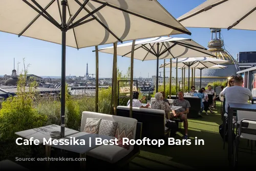 Cafe Messika | Best Rooftop Bars in Paris