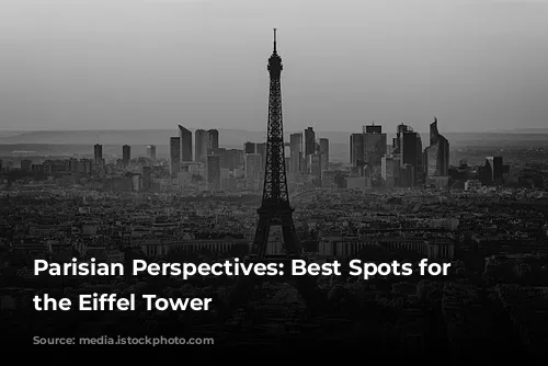 Parisian Perspectives: Best Spots for Capturing the Eiffel Tower