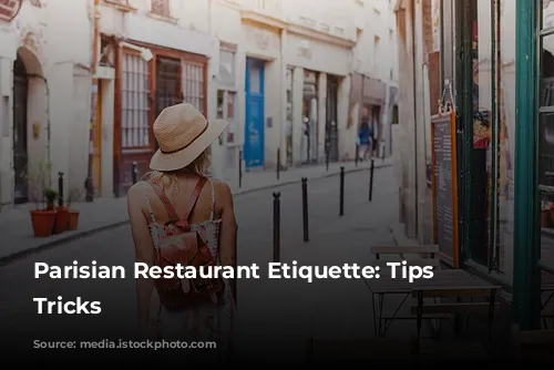  Parisian Restaurant Etiquette: Tips and Tricks