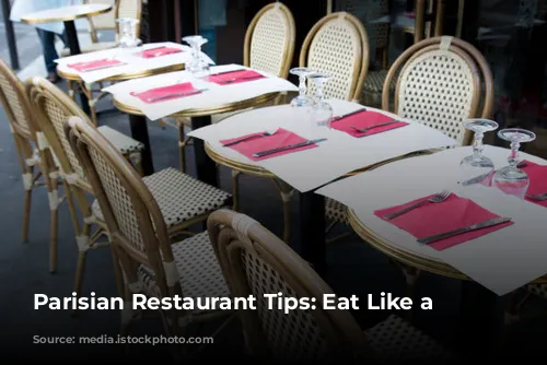 Parisian Restaurant Tips: Eat Like a Local