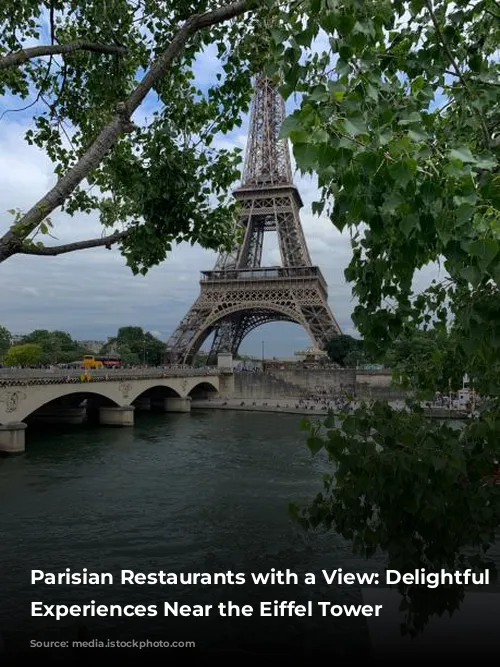 Parisian Restaurants with a View:  Delightful Dining Experiences Near the Eiffel Tower