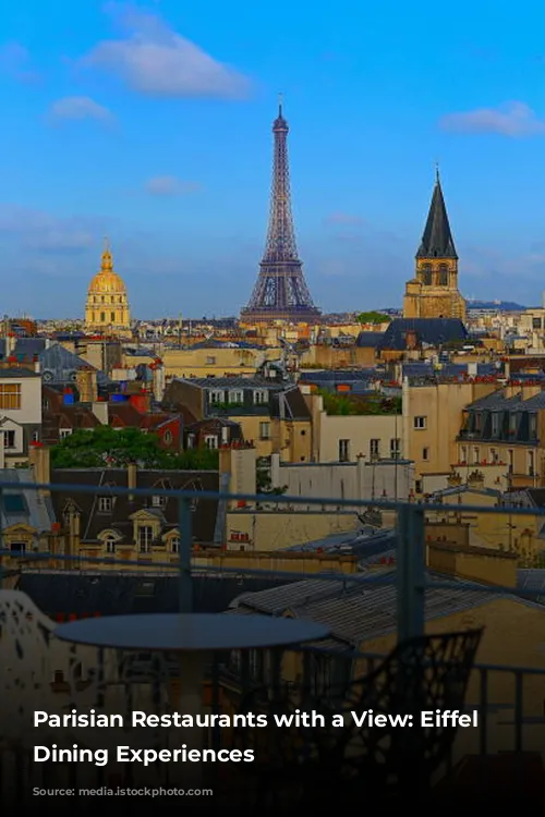 Parisian Restaurants with a View: Eiffel Tower Dining Experiences